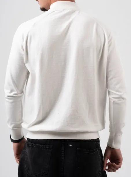 Half Collar Knit Pullover