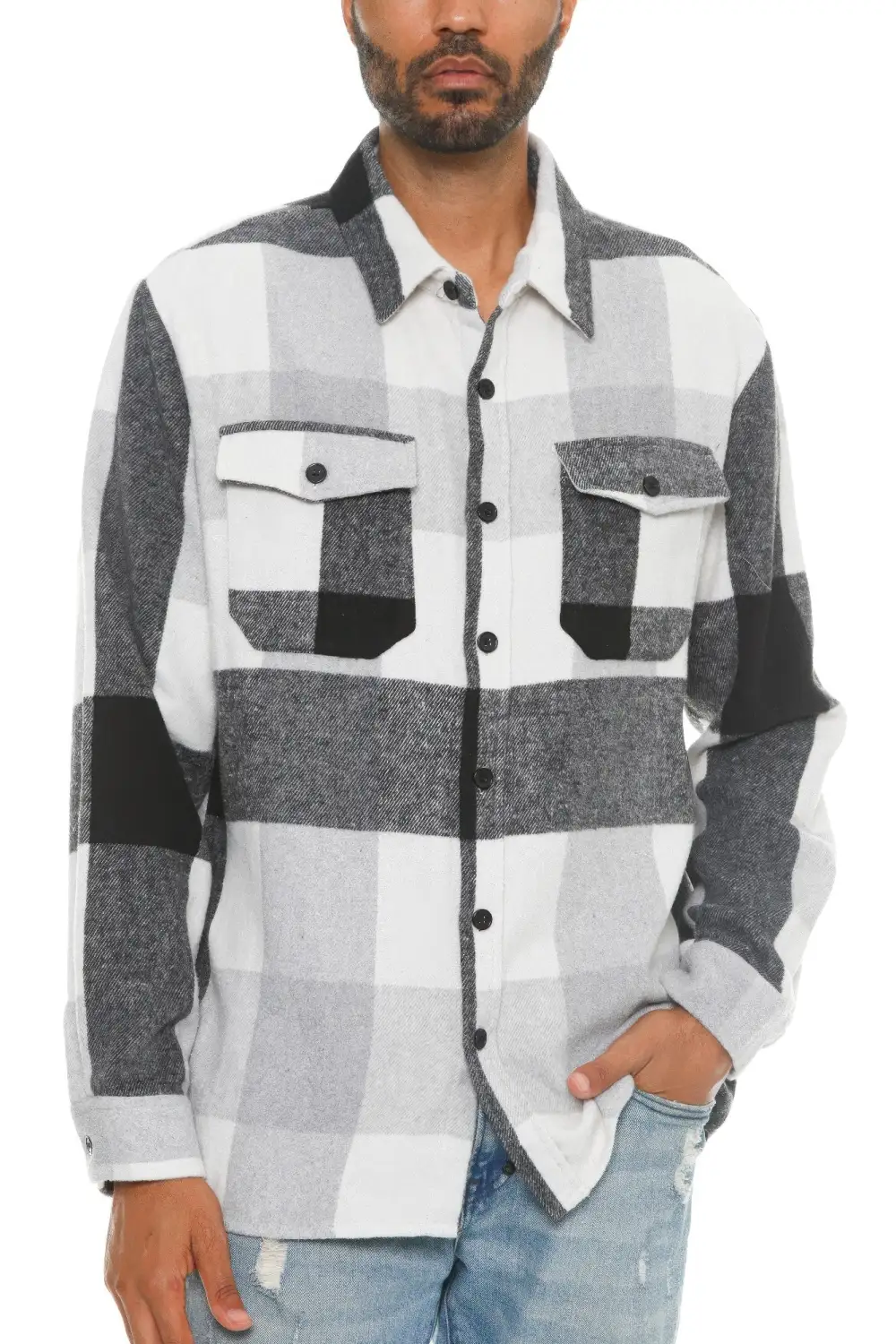 Everyday Checkered Soft Flannel Shacket