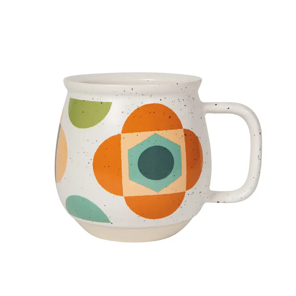 Disco Formation Stoneware Mug
