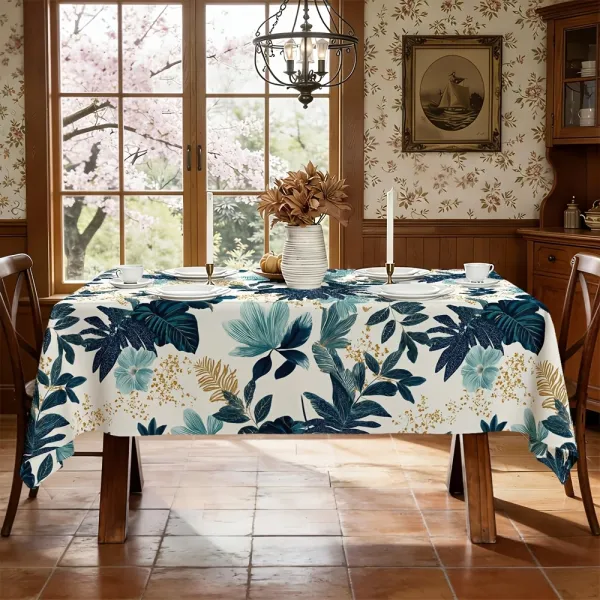 Tropical Leaf Tablecloth