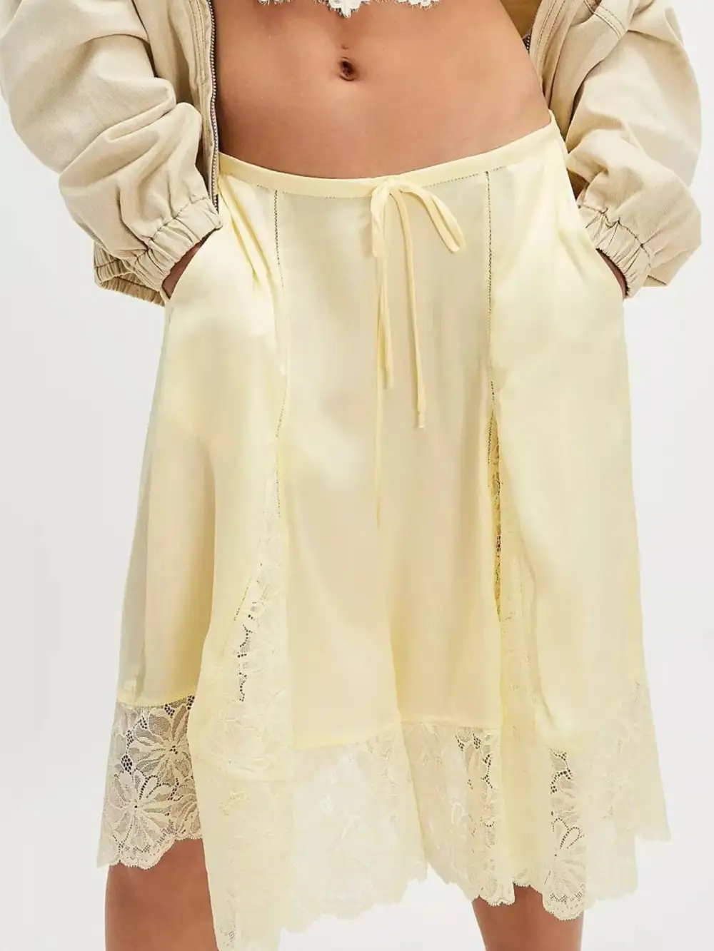 Everyday Lace Trim Shorts