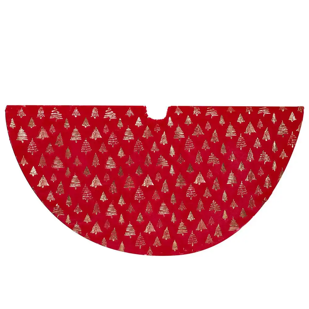 Plush Faux Fur Tree Skirt