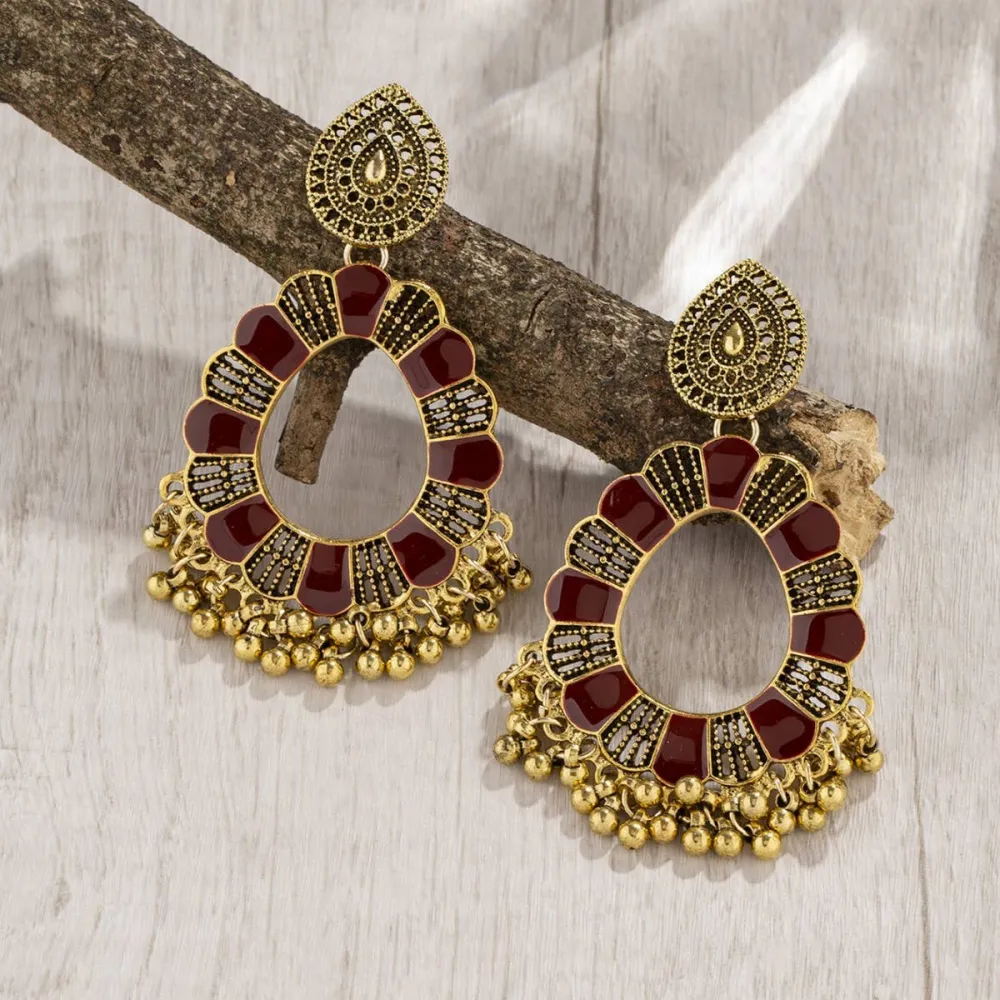 Layered Tassel Vintage Earrings
