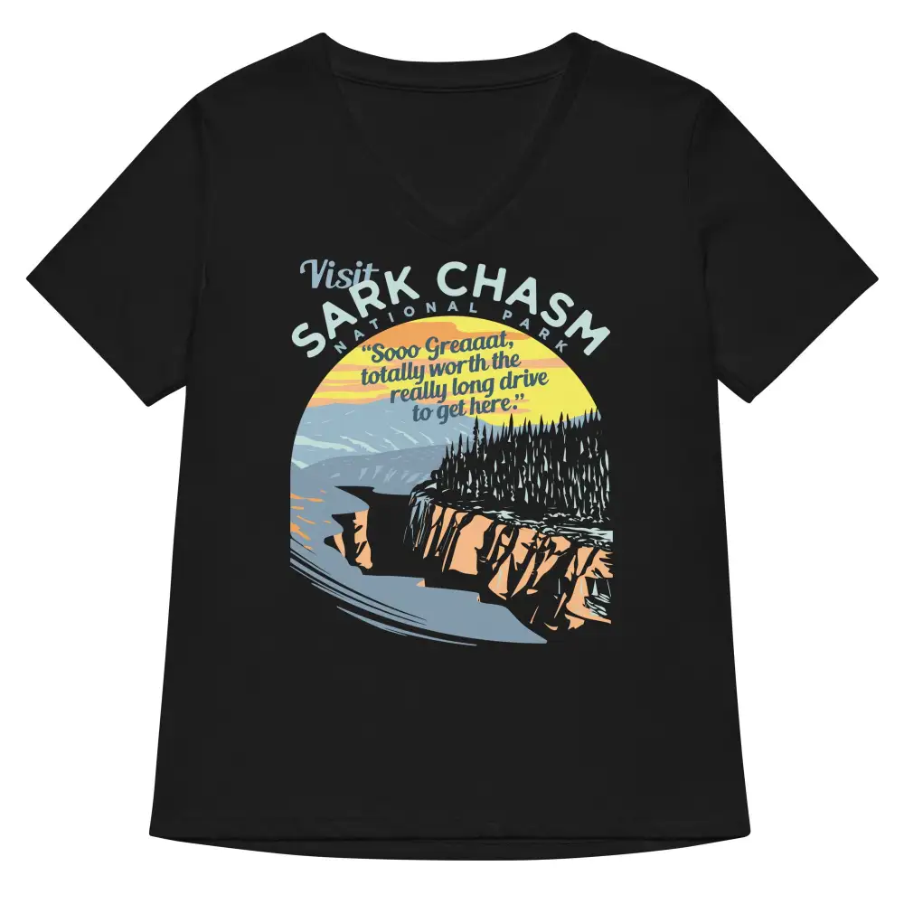 Rock Chasm V Neck Tee