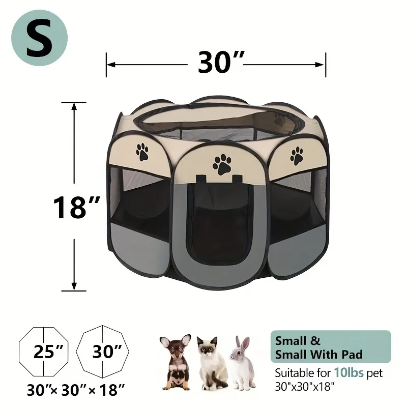 Foldable Dog Playpen