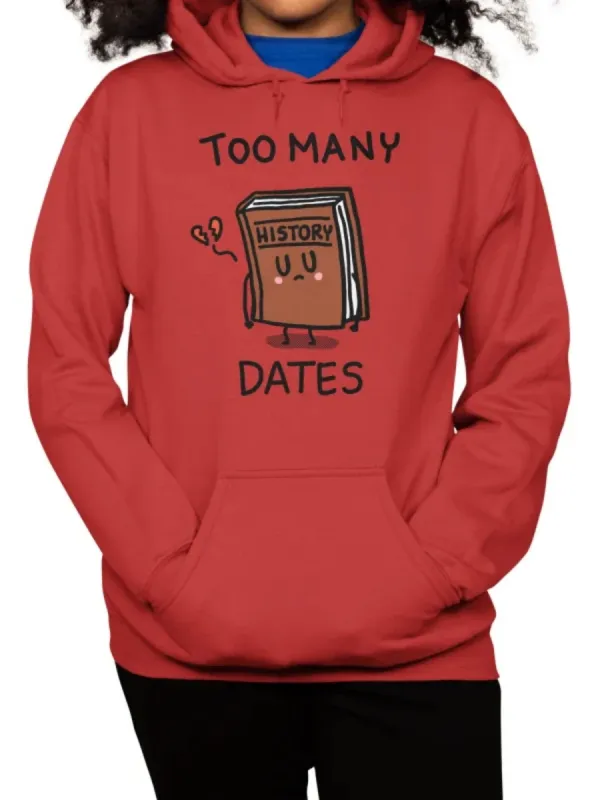 Cartoon History Book Hoodie