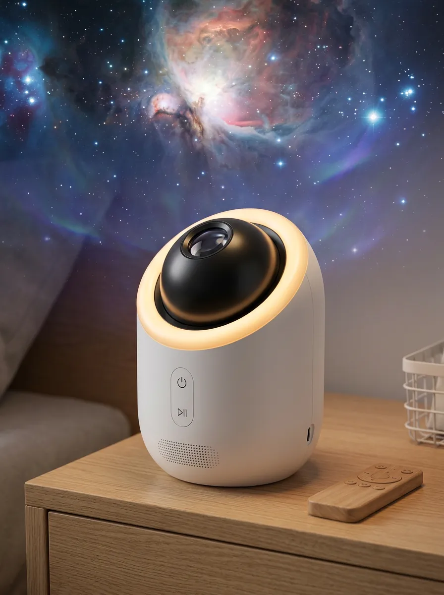 Galaxy Nebula Projector Night Light for Living Room Ambience