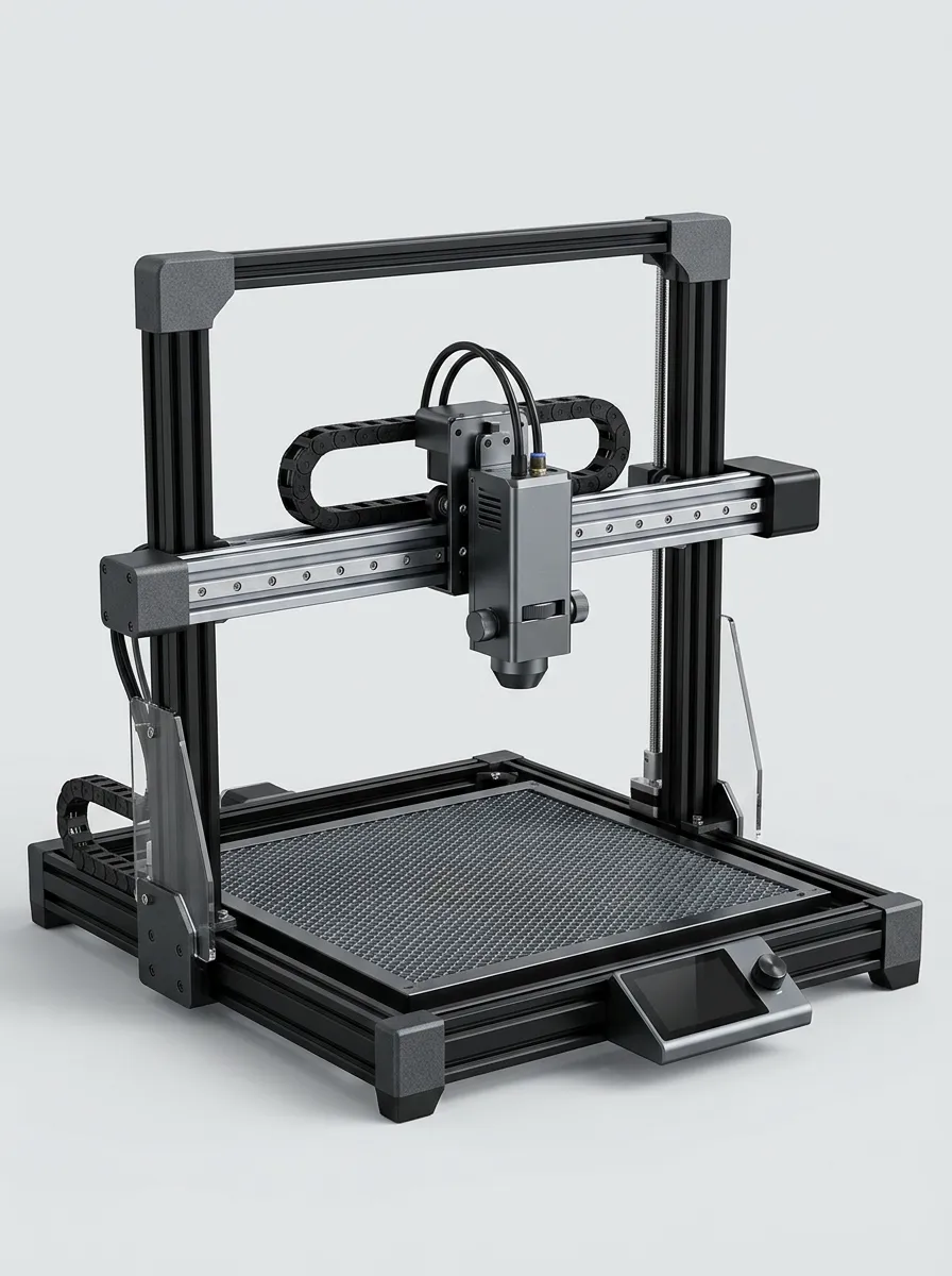 Desktop Laser Cutting and Engraving Machine for Wood Pattern Work