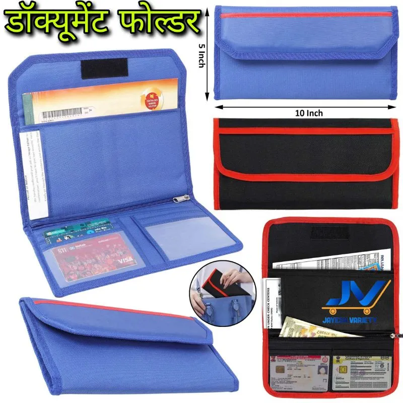 Men & Women Travel, Casual Fabric Document Holder