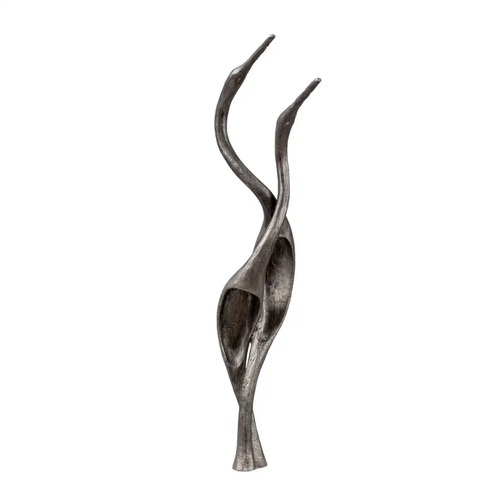 Blackened Abstract Sculpture