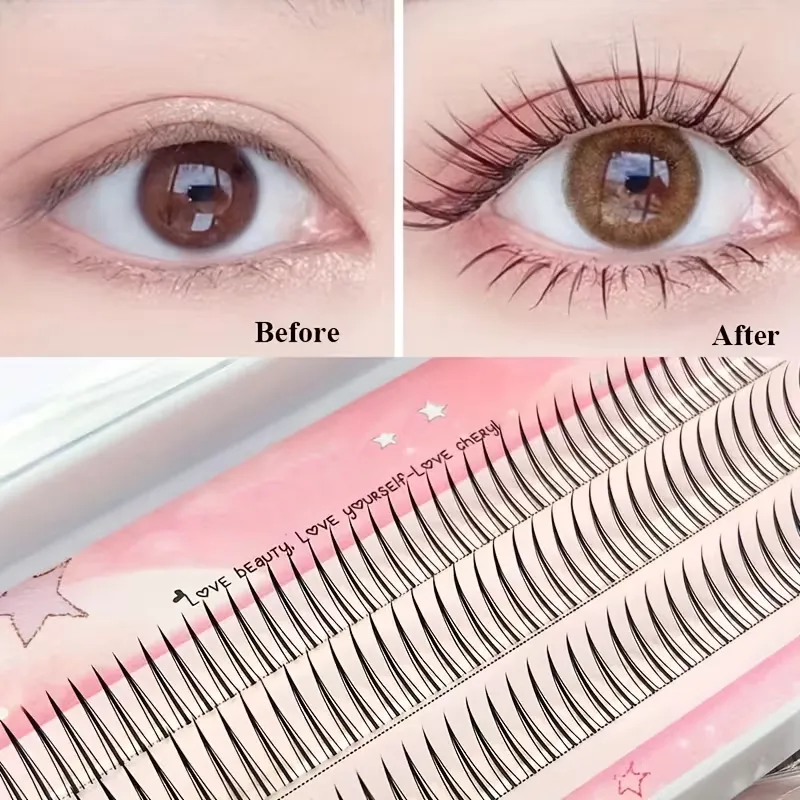 Lightweight & Fluffy Individual Lash Clusters