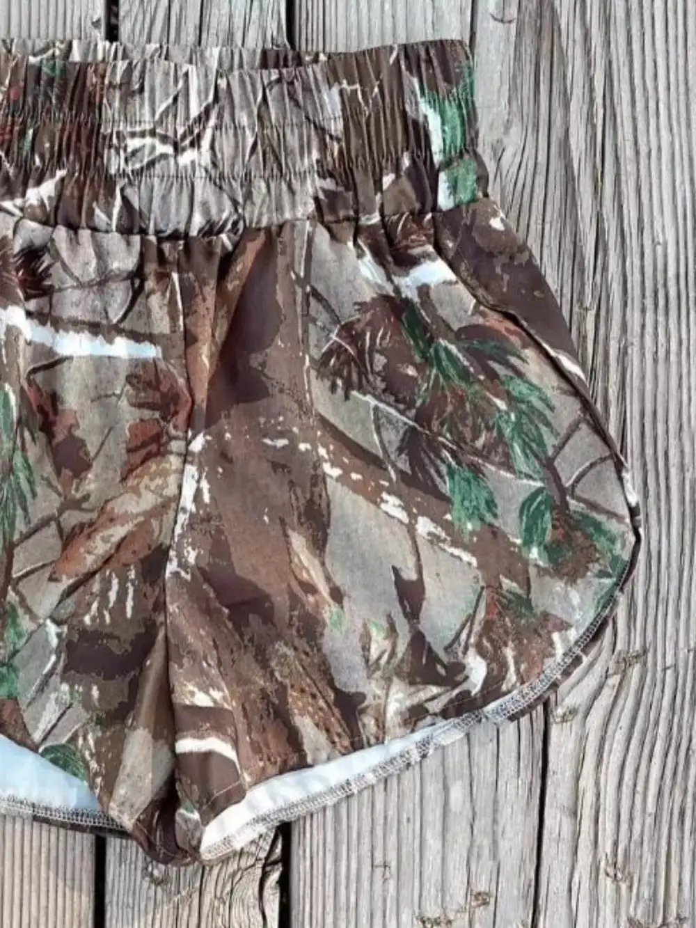 Utility Elastic Waist Shorts