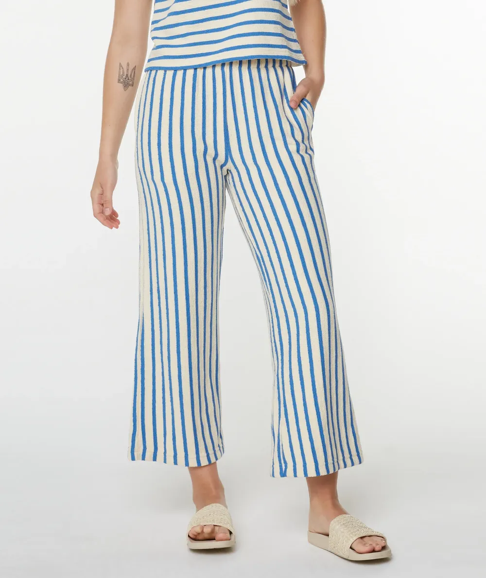 Striped Print Women's Casual Pants