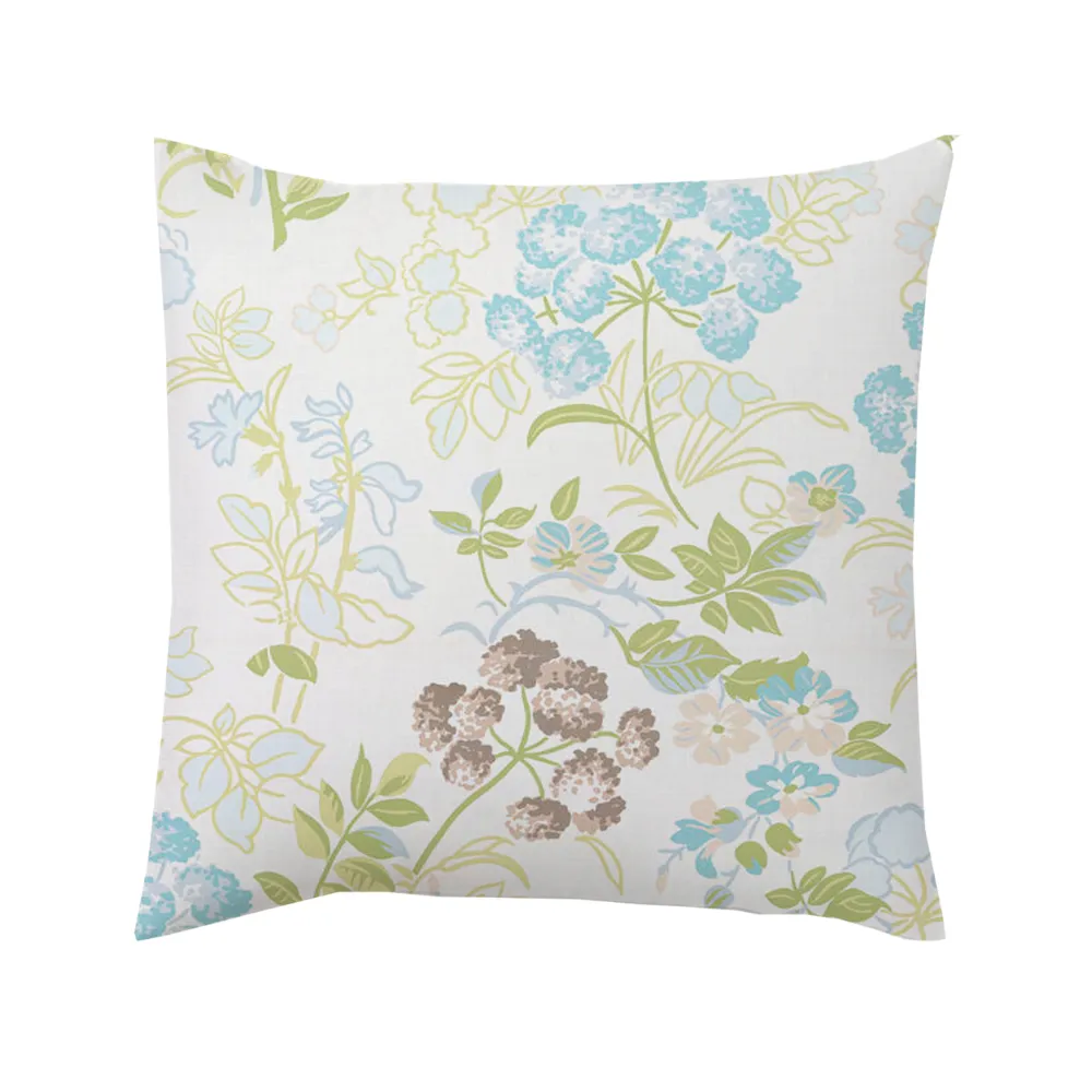 Wildflower Knife-Edge Euro Pillow