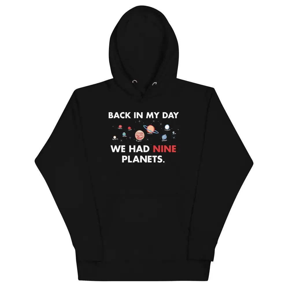 Nine Planets Graphic Hoodie