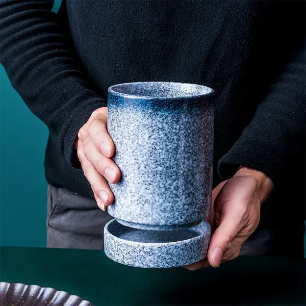 Minimal Ceramic Utensil Holder