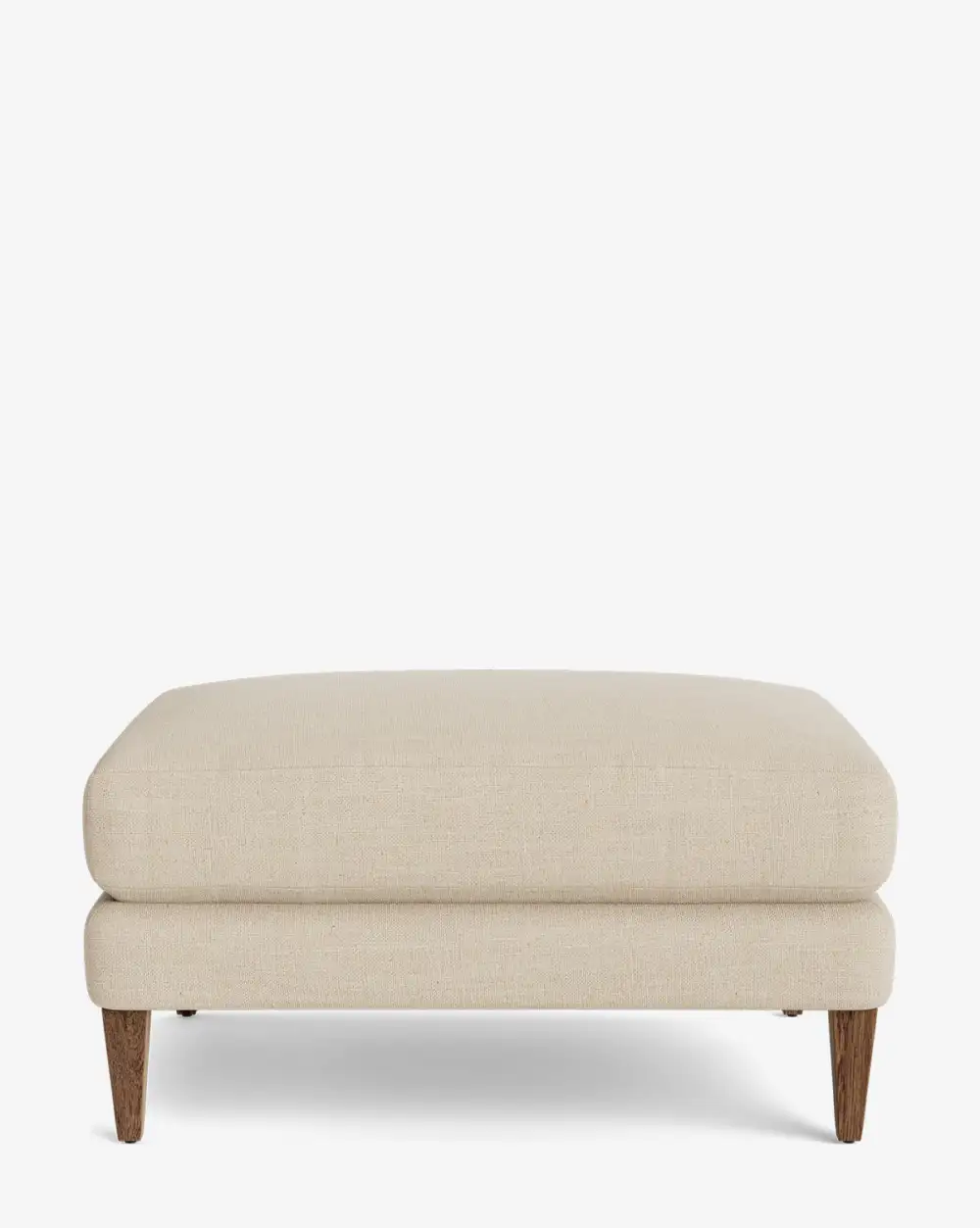 Modern Oak Ottoman