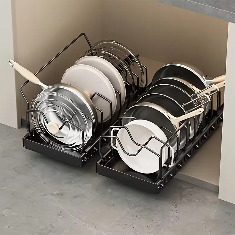 Pot and Pan Organizer Rack
