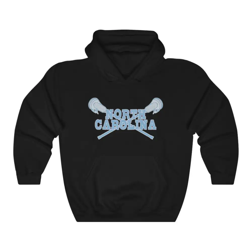 Crossed Sticks Lacrosse Graphic Pullover Hoodie