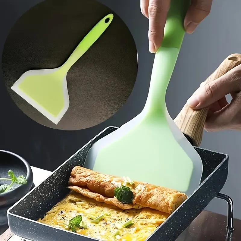 Heat-Resistant Silicone Cooking Spatula