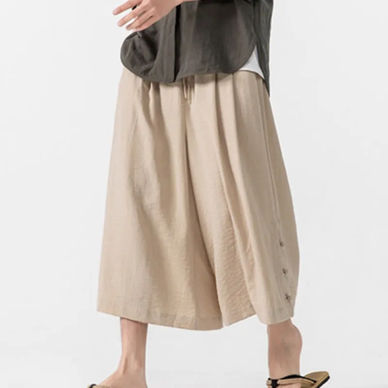Relaxed Wide Leg Pants