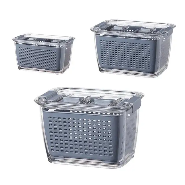 Adjustable Stackable Drawer Kitchen Storage Organizer