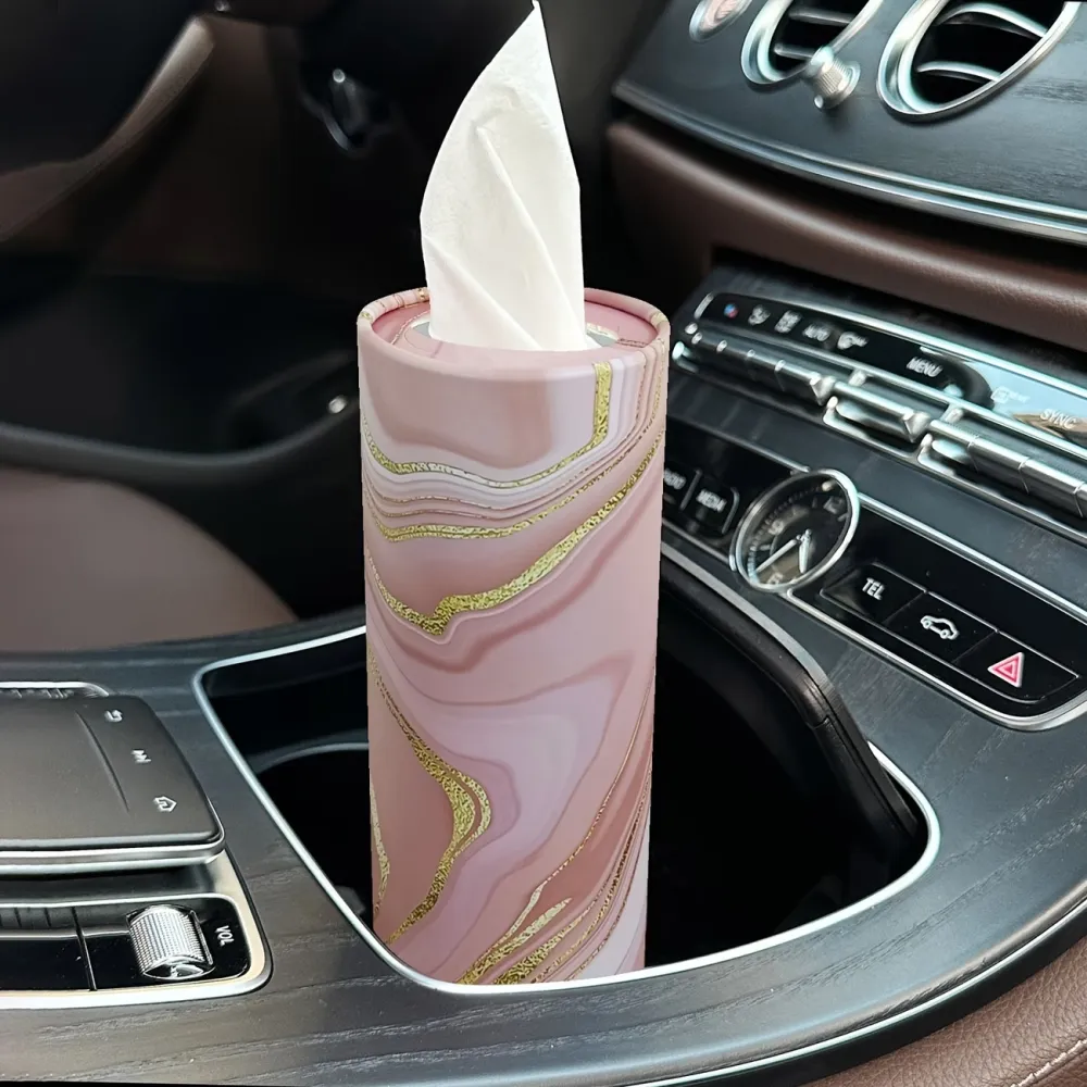 Marble Car Tissue Holder