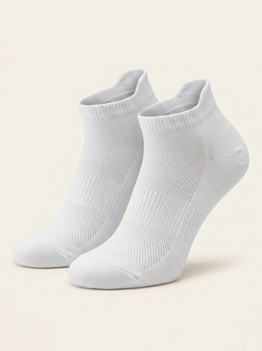 White Ridge Minimal Athletic Active Ankle Socks