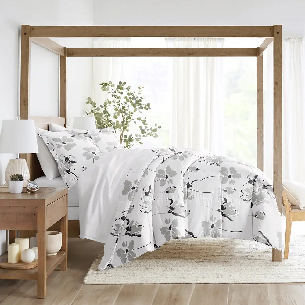 Patterned Down Alternative Comforter Set