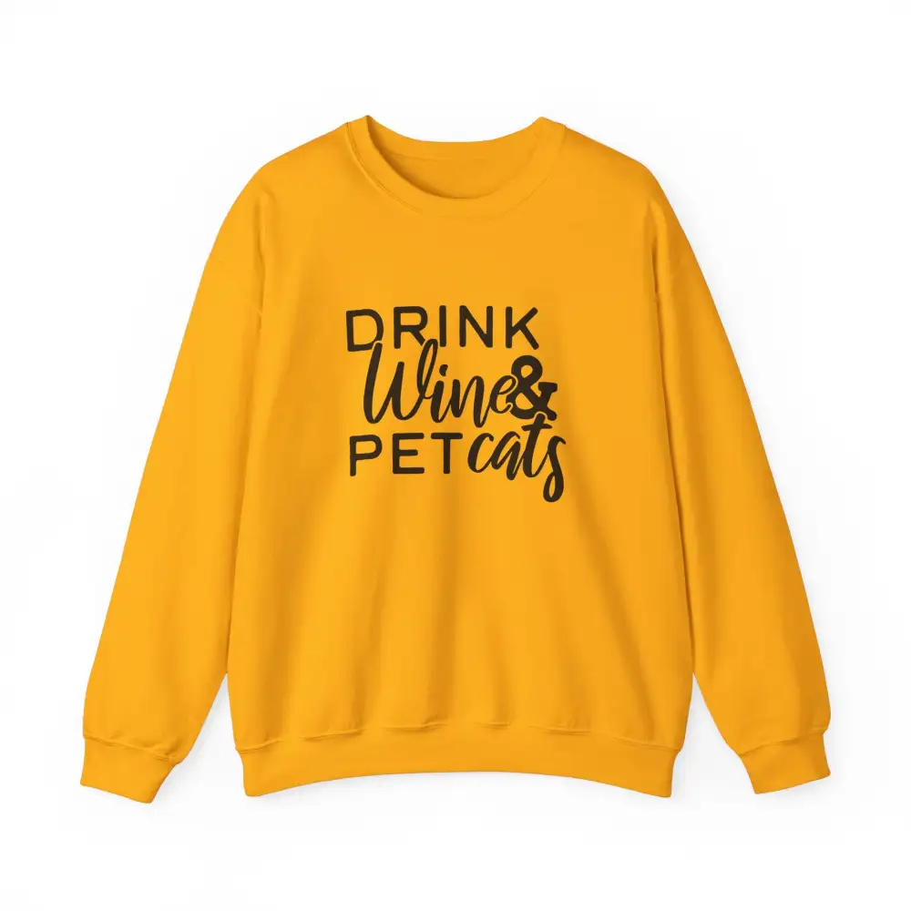 Cat Graphic Crewneck Sweatshirt