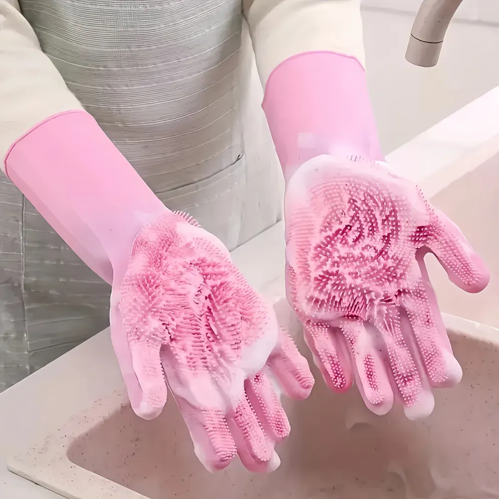 2 Pair Multi-Purpose Silicone Gloves