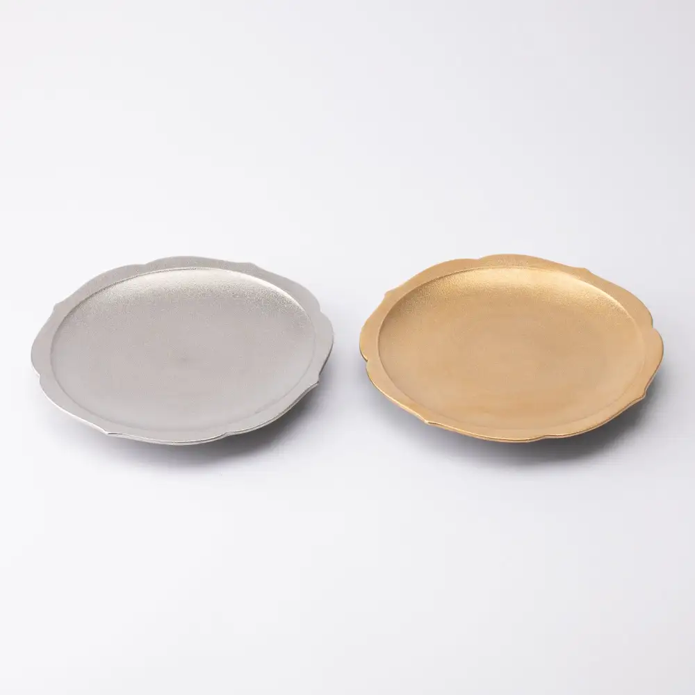 Balloon-Flower Floral Matte Side Plate