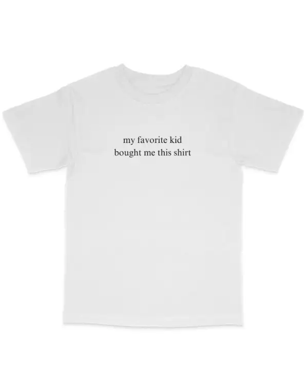 Favorite Kid Graphic Cotton Tee
