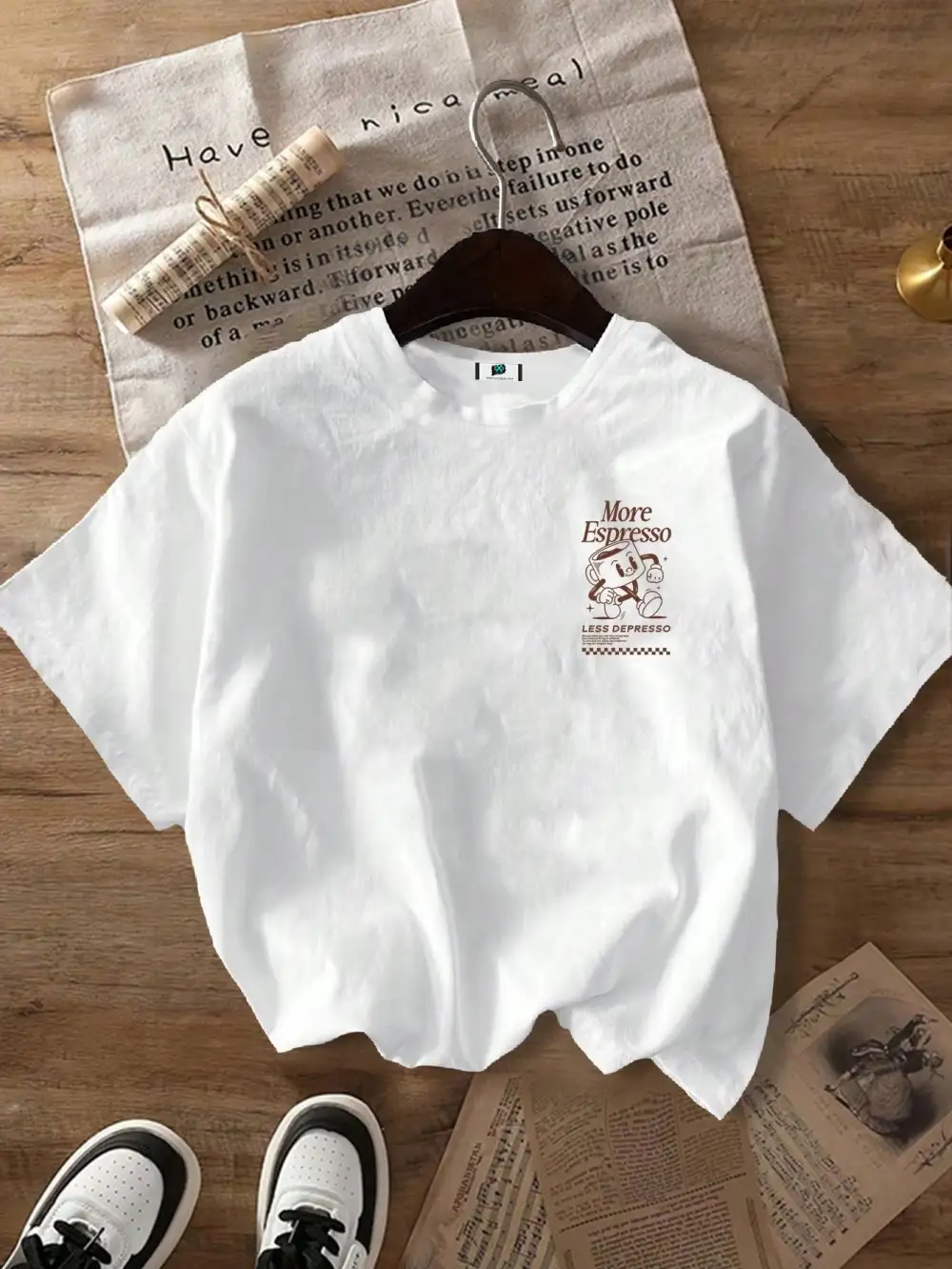 Women Coffee Relaxed Fit T-Shirt