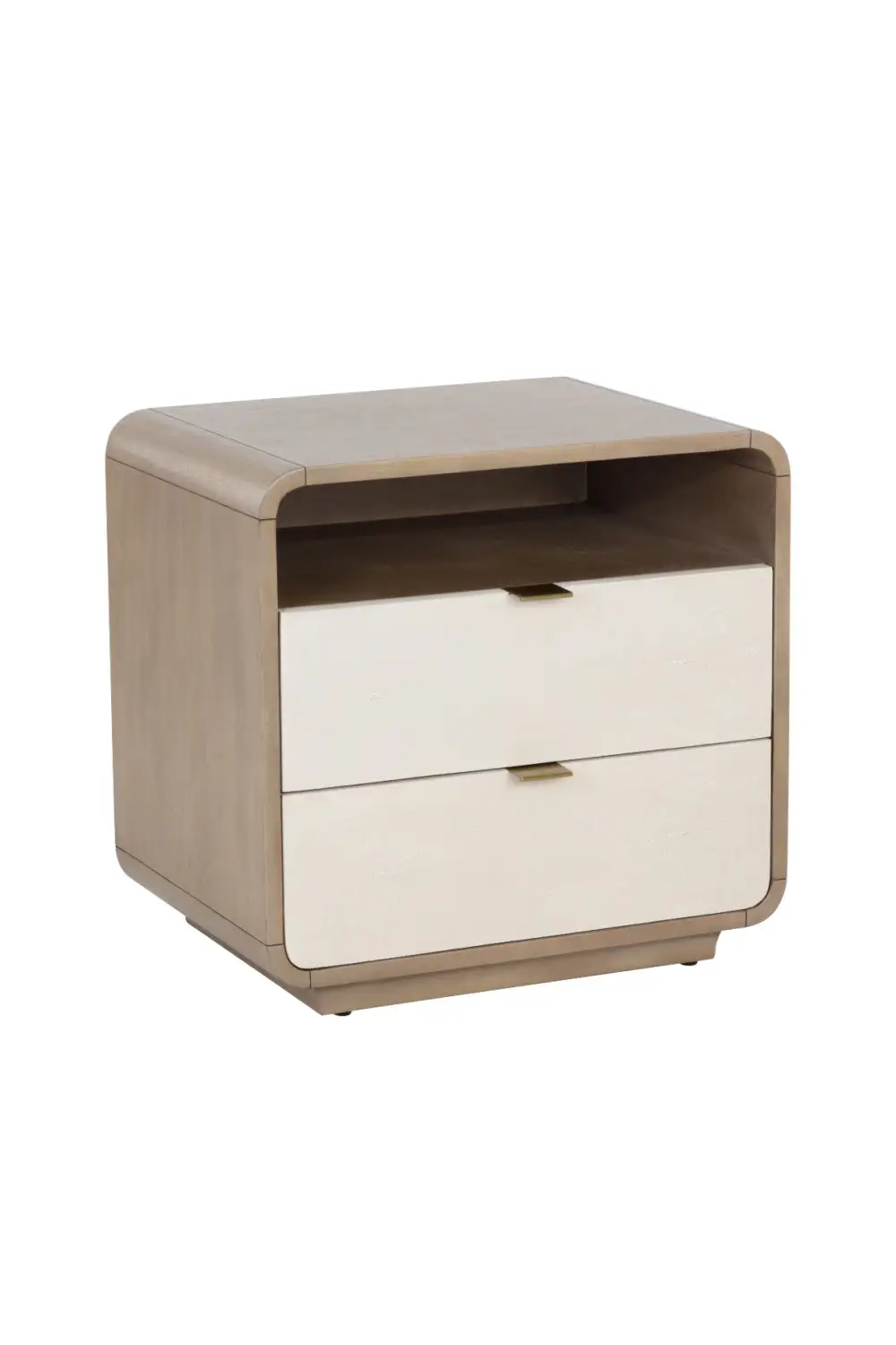 Refined Acacia Drawer Nightstand