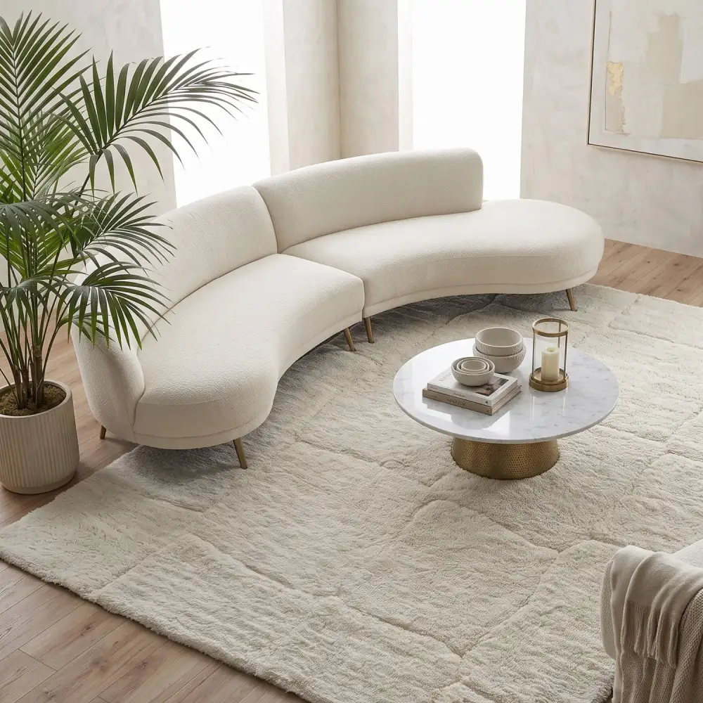 Wool Cutout Rug