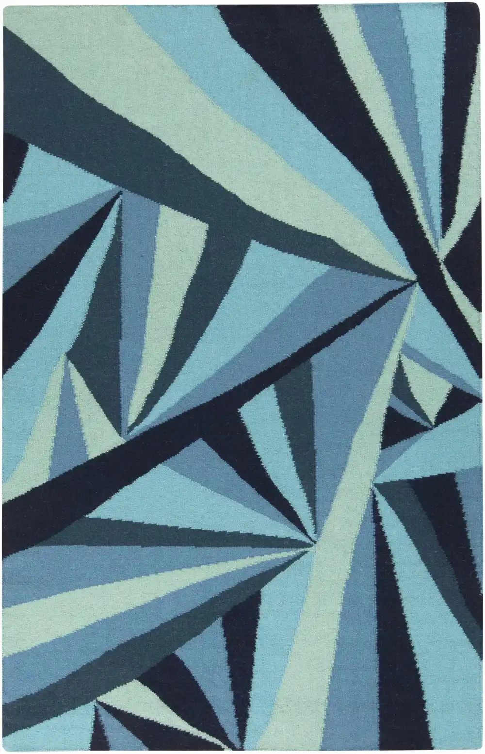 Floor Contemporary Wool Area Rug