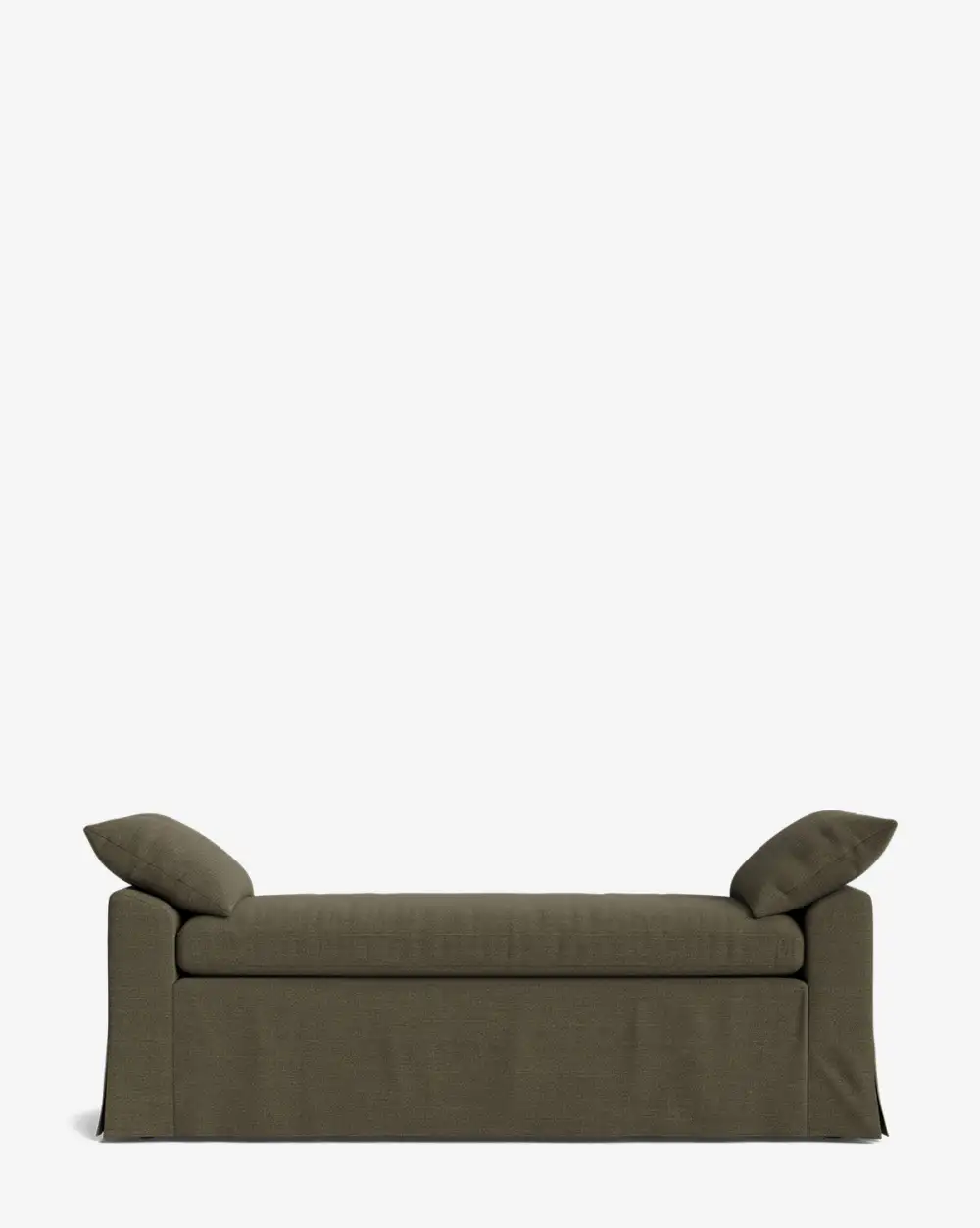 Everyday Slipcovered Bench