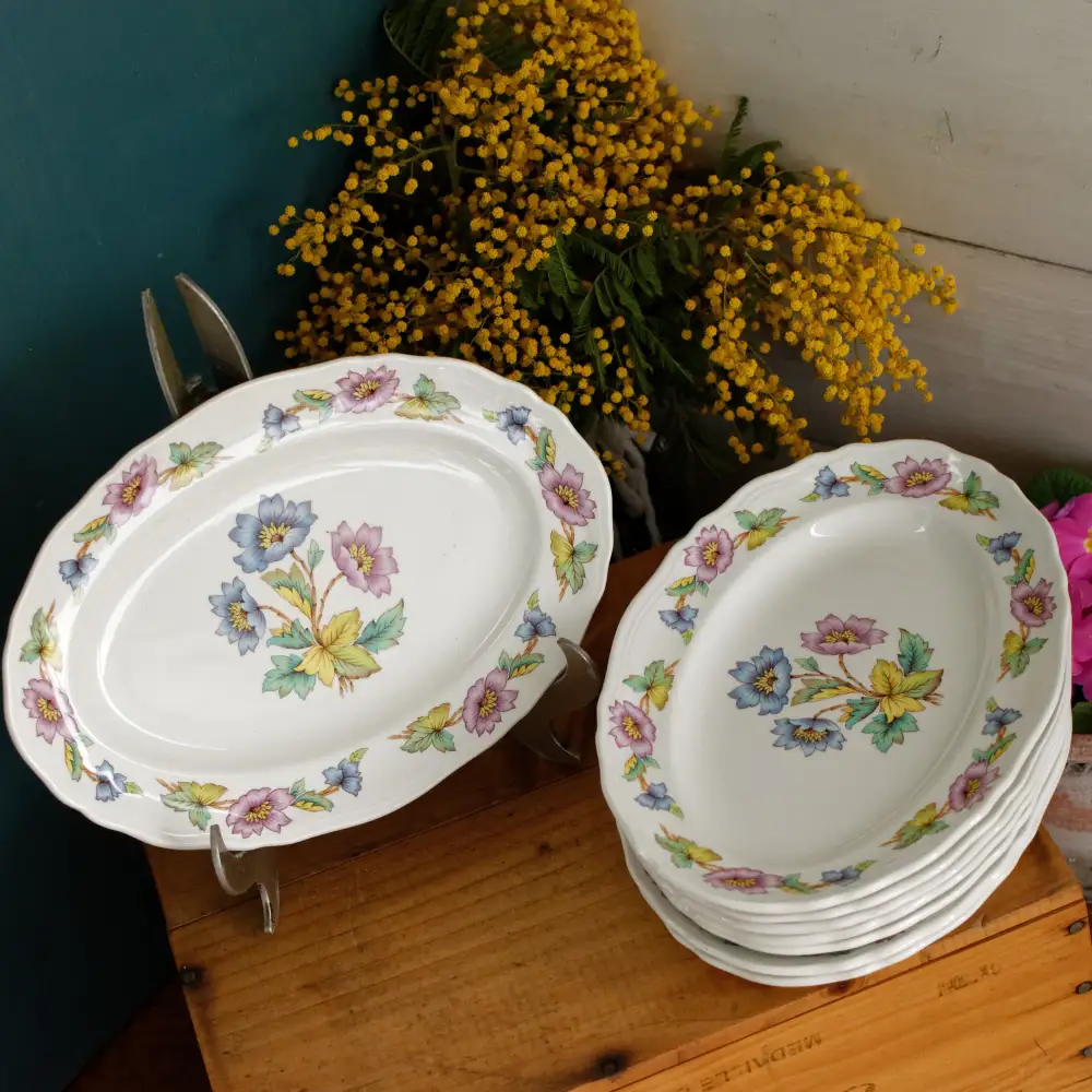Kitchen Transferware Decorative Plate