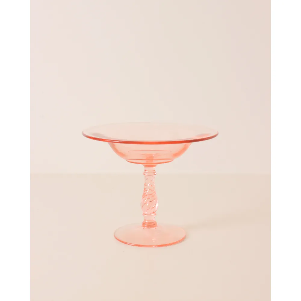 Decorative Glass Compote