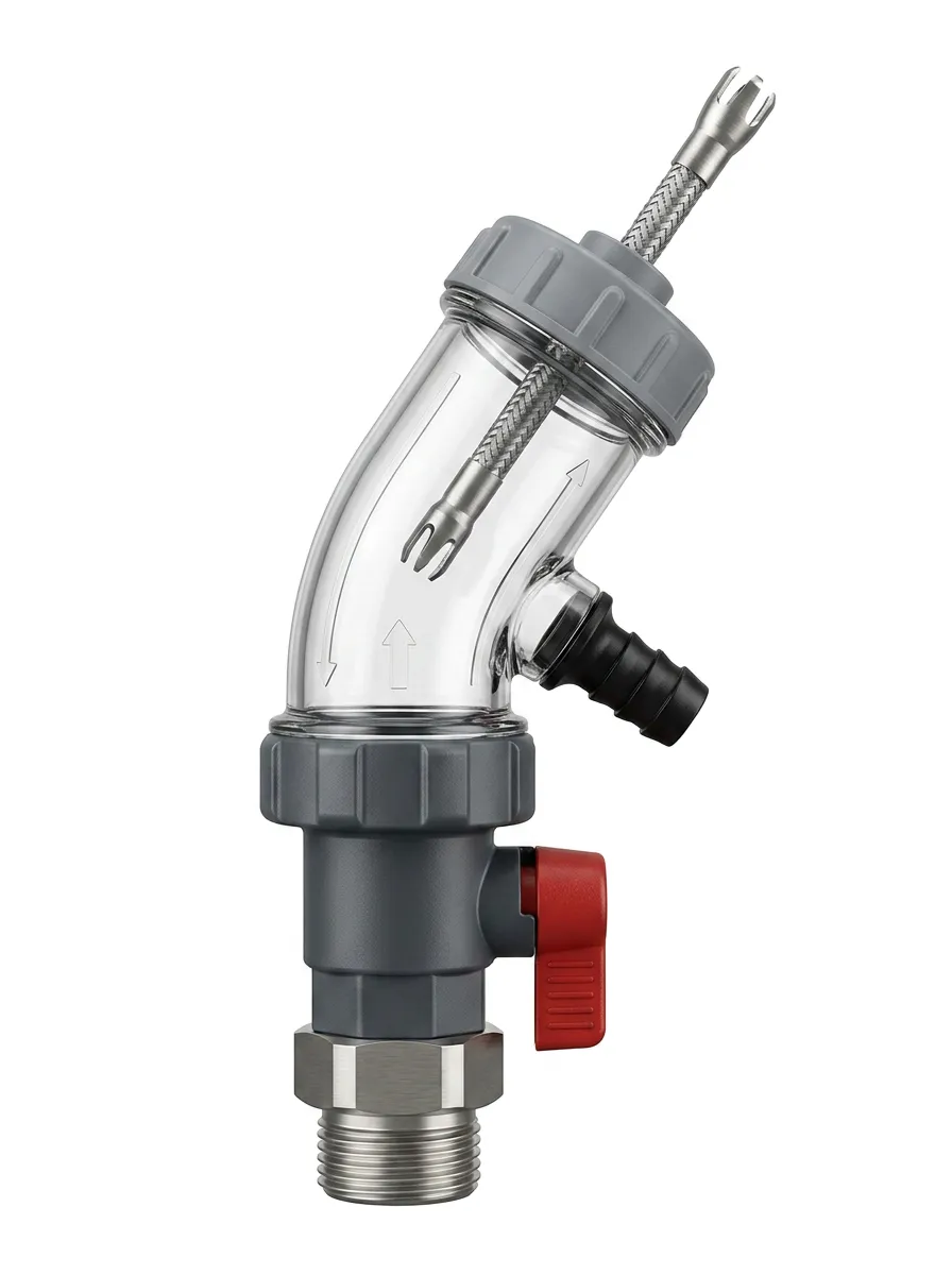 Valve-Controlled Water Heater Sediment Flush Filter