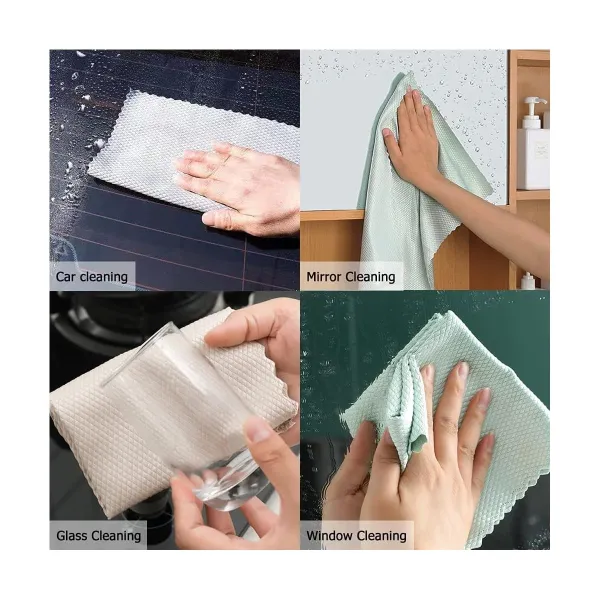 Versatile Microfiber Cleaning Cloths
