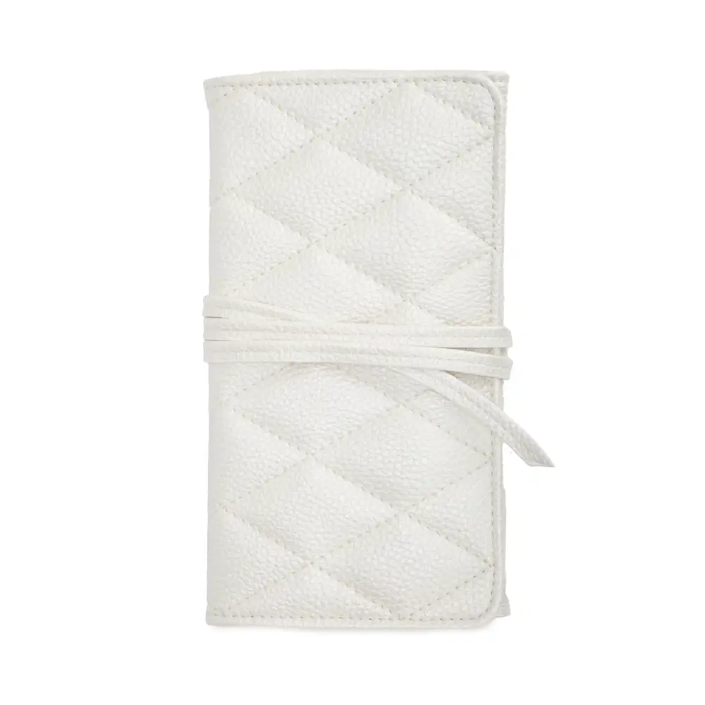 Leah Quilted Roll Jewelry Box