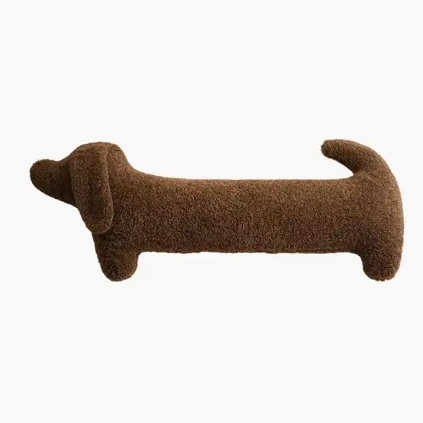 Textured Dachshund Body Pillow