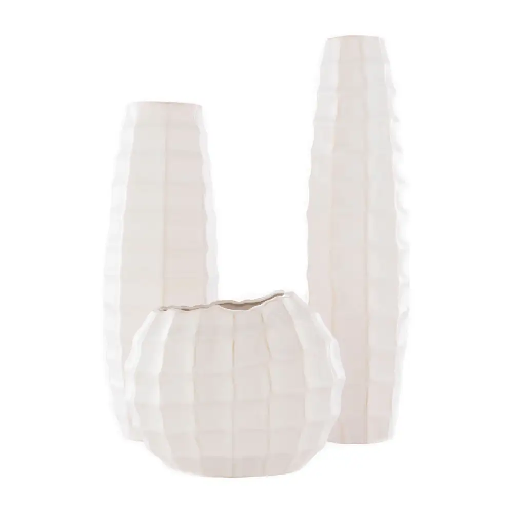 Glazed Ceramic Outdoor Vases