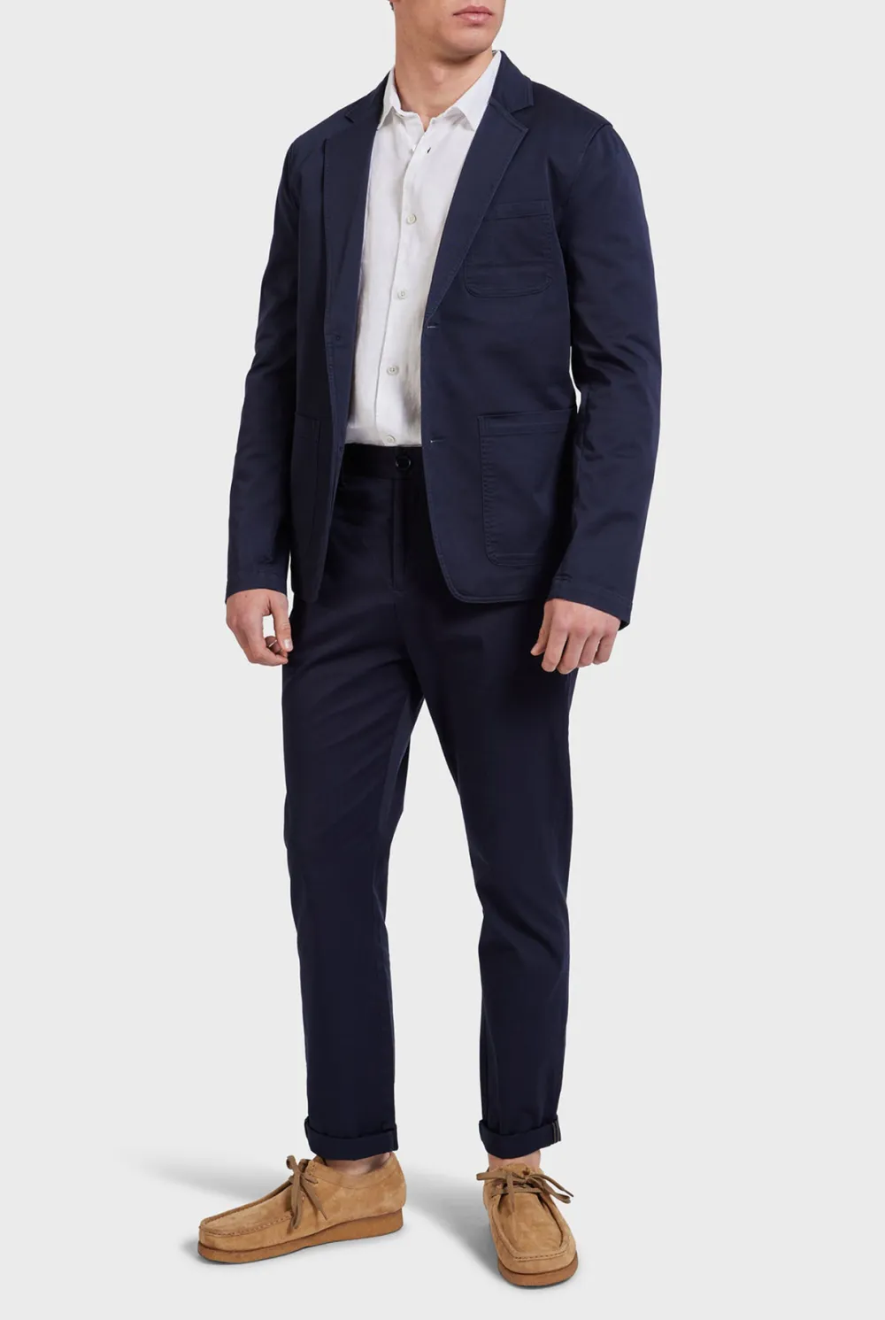 Slim Fit 5 Pocket Stretch Cotton Casual Pants