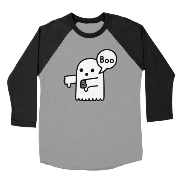 Men's Funny Print Long-Sleeved T-Shirt
