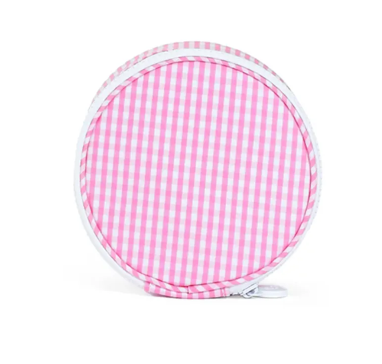 Round Jewelry Organizer Case