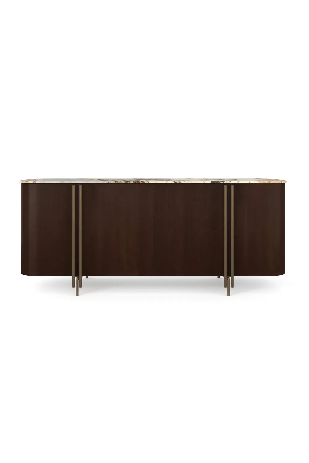 Oval Four-Door Sideboard