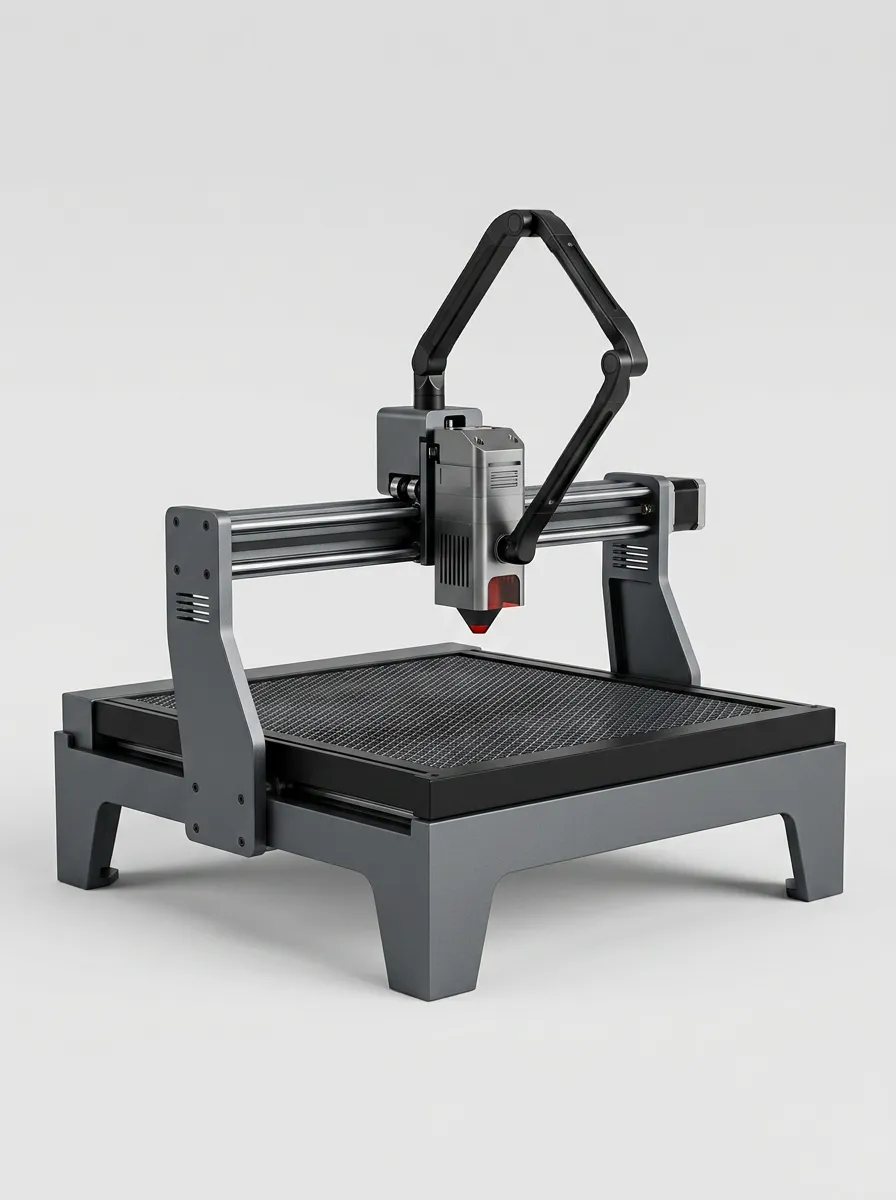 Desktop Laser Cutting and Engraving Machine for Woodworking Projects